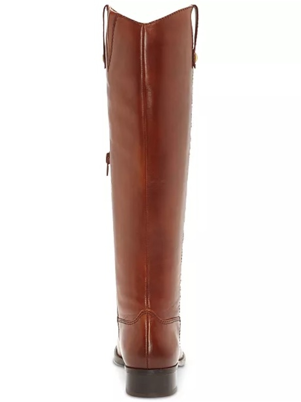 I.N.C International Concepts Fawne Leather Knee High Boots-Cognac Leather 8.5 XW - Picture 4 of 6